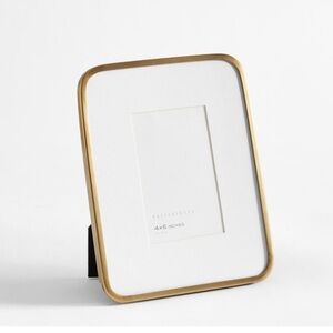 Pottery Barn Brass Finish Picture Frame